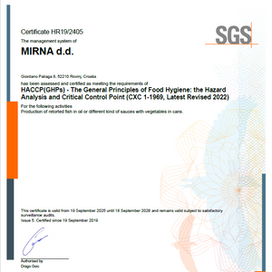 HACCP Mirna d.d.