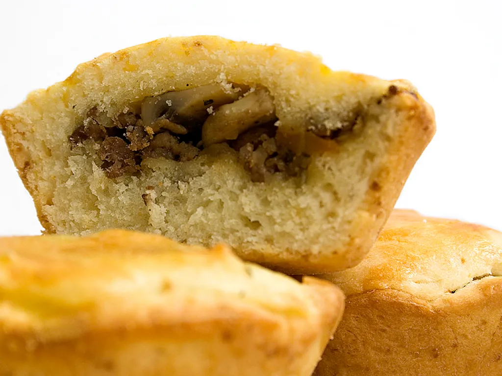 Mini pite od mesa i šampinjona