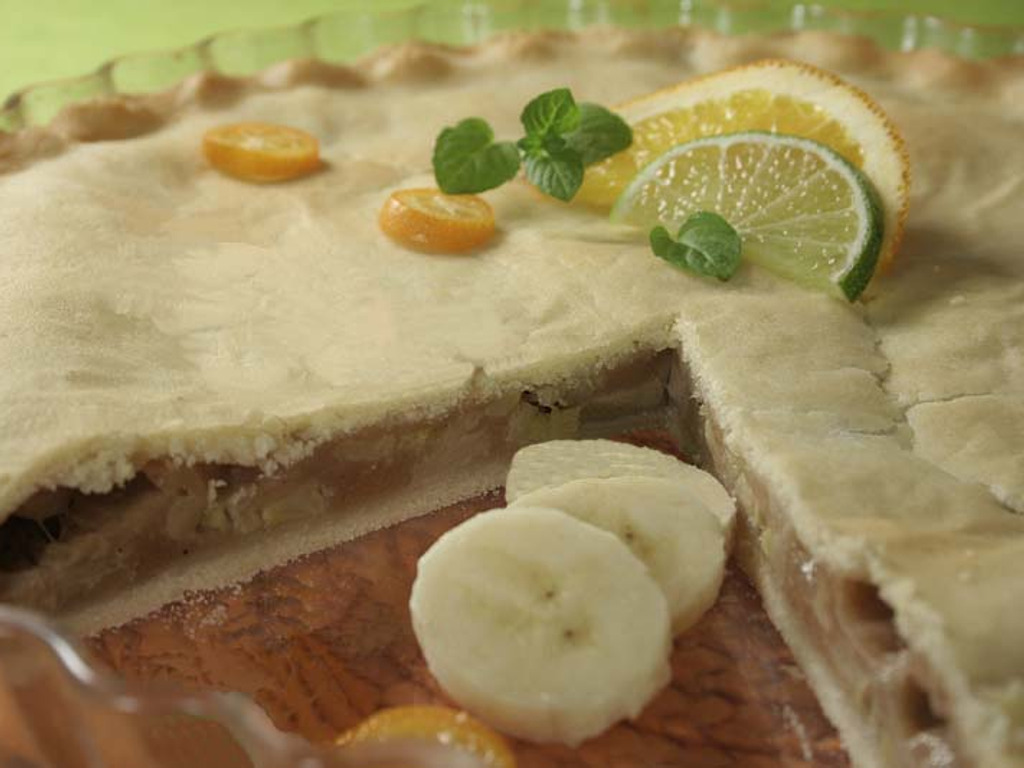 Pokrivena pita od banana