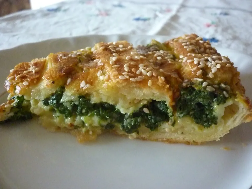 Quiche sa špinatom i sirom