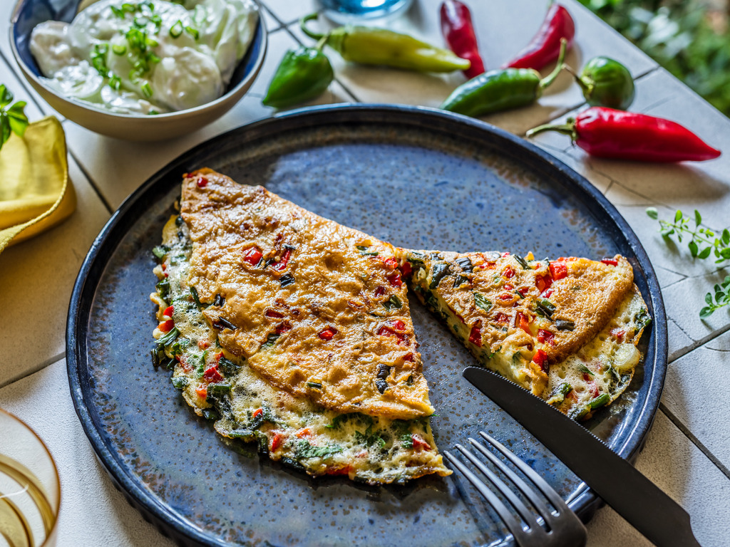 Singapurski omlet na ostro