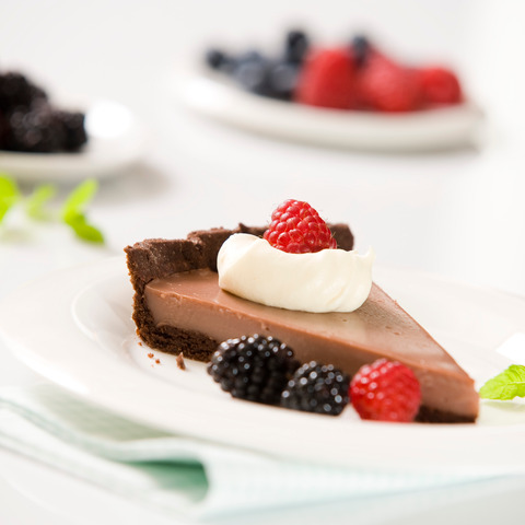 Pita s pudingom in gozdnimi sadeži