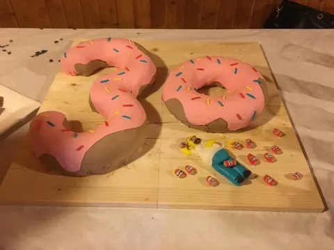 Homer Simpson torta
