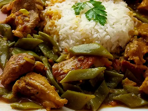 Vindaloo svinjetina s širokom mahunom/gg7