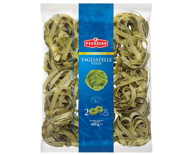 Tagliatelle špenátové