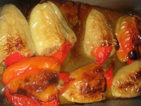 Posne punjene paprike