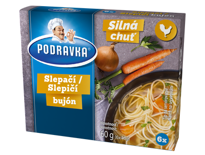 Slepičí bujón kostky