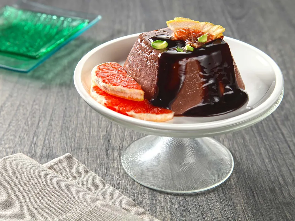 Čokoladni puding s narančom