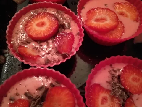 Muffini od jagoda i čokolade