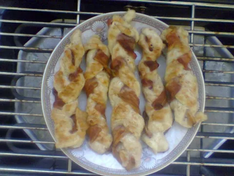 Pureća pletenica s pancetom
