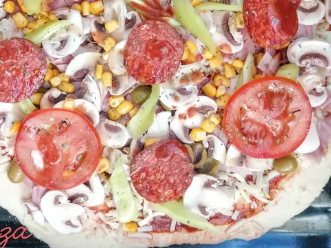 Pizza s povrćem
