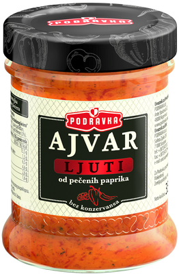 Ajvar od pečenih paprika - ljuti