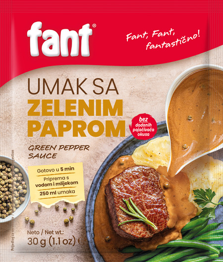 Fant seasoning mix for green pepper sauce