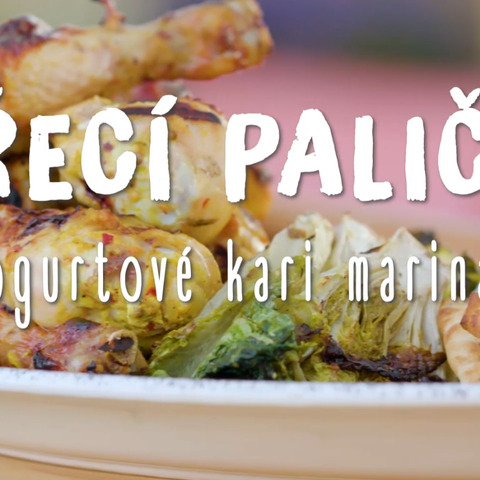 Kuřecí paličky v jogurtové kari marinádě