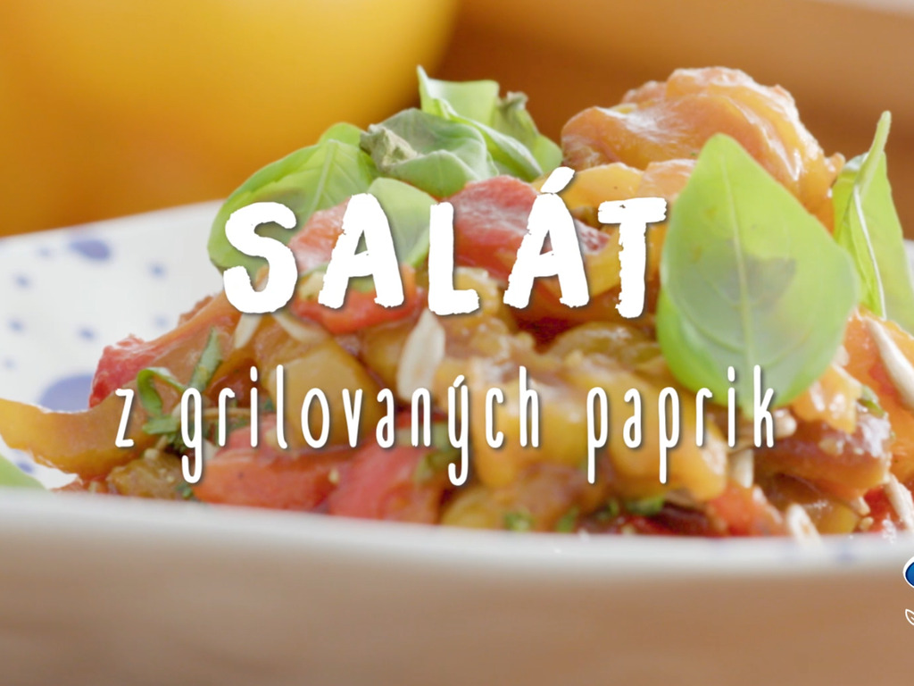Salát z grilovaných paprik