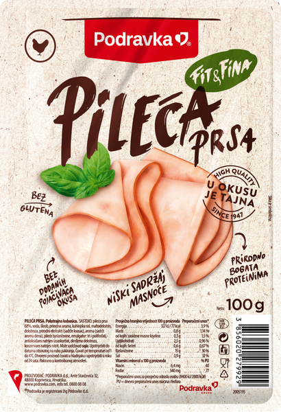 Pileća Fit&Fina šunka