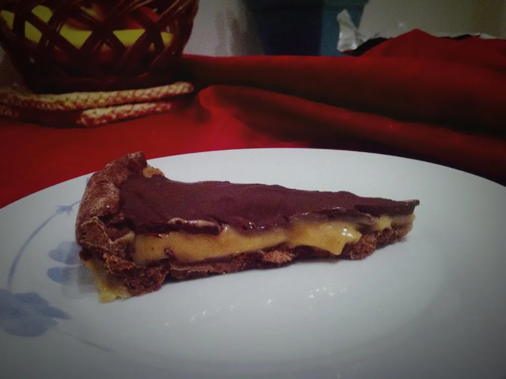 Tart od čokolade i karamele