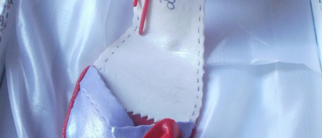 Gum-paste cipela