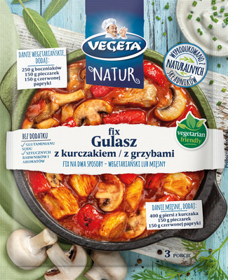 Fix Vegeta Natur Gulasz z kurczakiem / z grzybami