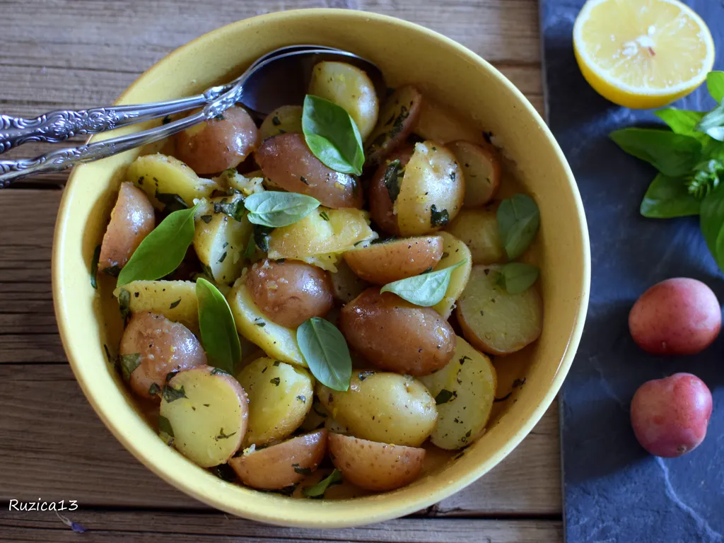 Lemon-Basil Potatoes