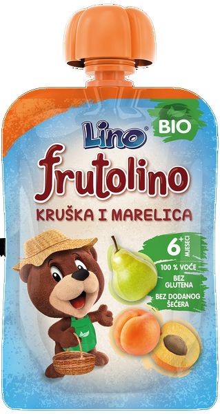 Frutolino hruška in marelica