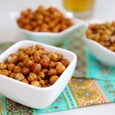 Pečená cizrna tří chutí