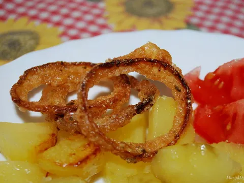 Jednostavni prstenovi od luka   /onion rings/