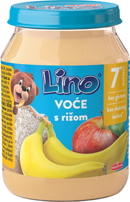 Lino puree fruit and rice