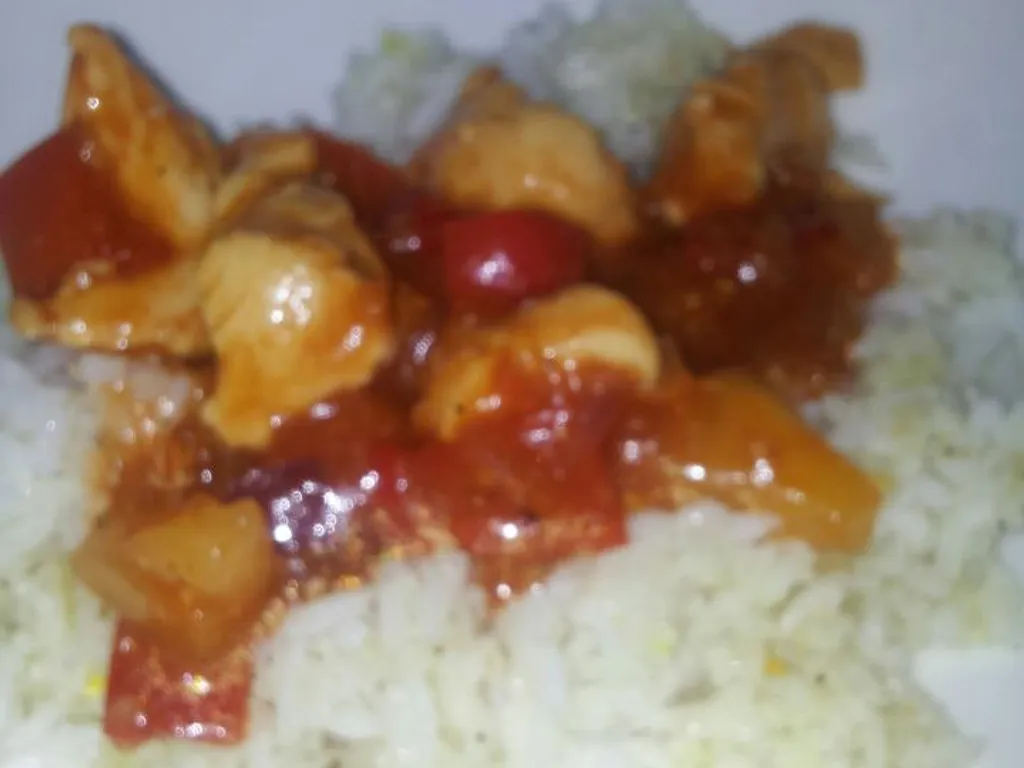 Sweet and sour chicken