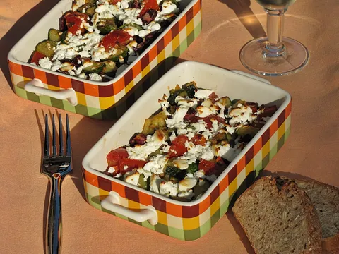 Tikvice,grah i feta
