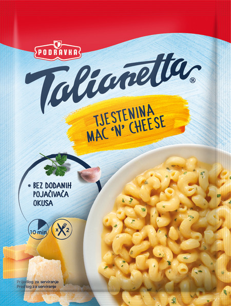 Tjestenina Mac’n’cheese