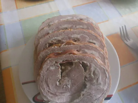 Teleći flam punjen buđolom i gaudom