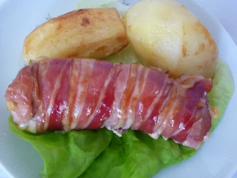 Rolovane snicle sa slaninom