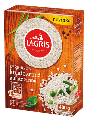 Kulatozrnná rýže varné sáčky