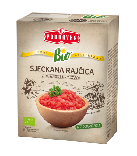 Bio sjeckana rajčica