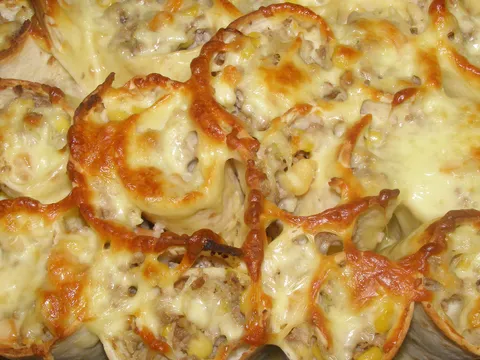 Tortilje punjene mljevenim mesom