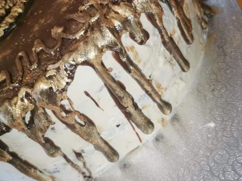 Orange mousse torta