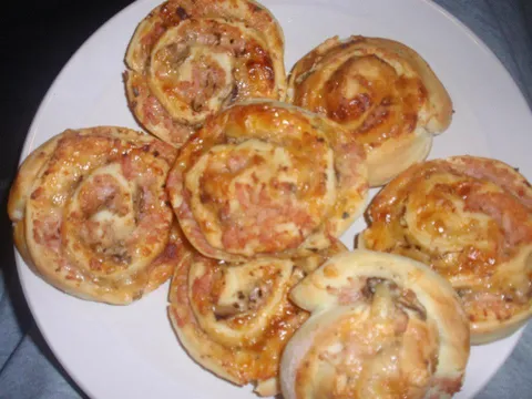 pizza puzici pečeni