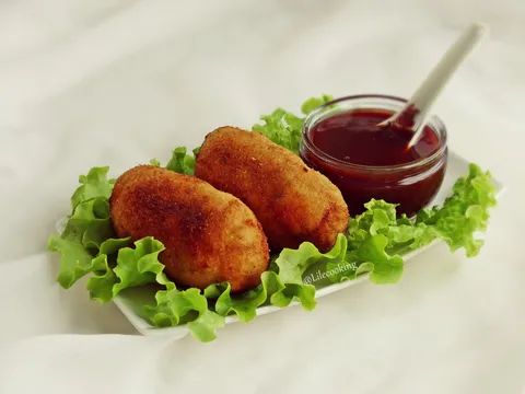 Punjeni pileći kroketi