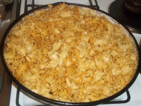 Pečena piletina sa tjesteninom na način mog "Dede Lede" :))