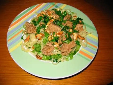 Fettuccine( integralne) sa sosom od tikvica