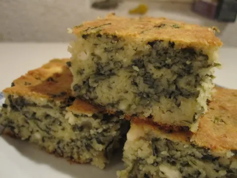 Zeljanica od kukuruznog brašna