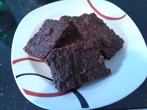 Black bean chocolate brownies