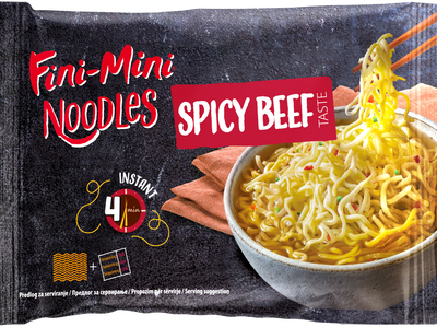 Fini-Mini Noodles spicy beef