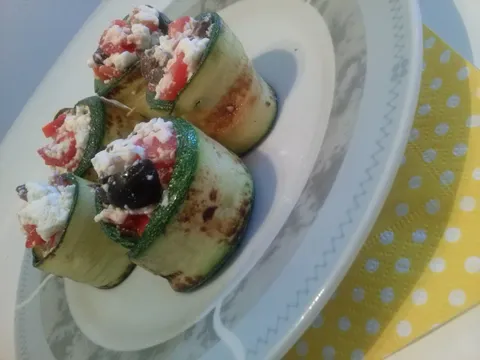 Rolice s kozjim sirom