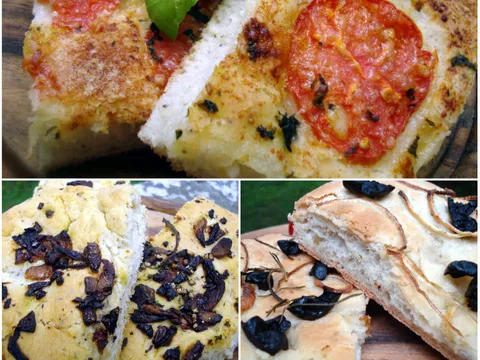 Focaccia iz bread makera ili ručno miješena