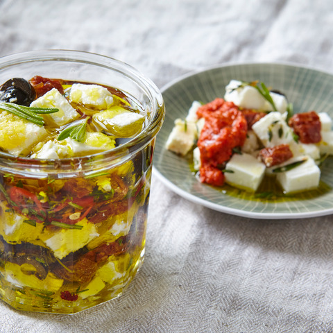 Marinovaná feta na řecký způsob