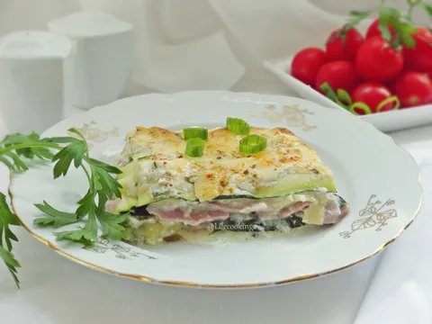Složenac od tikvica i svježeg sira