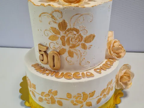Torta za 50.godišnjicu braka