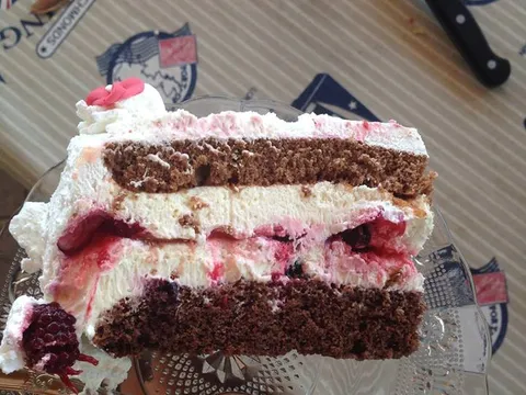 Presjek voćne torte :)